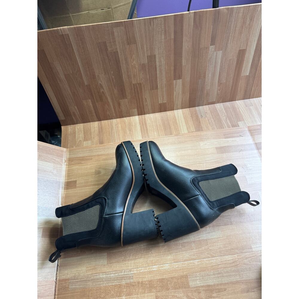 Chinese laundry black chunky booties size 9.5 - Picture 6 of 14